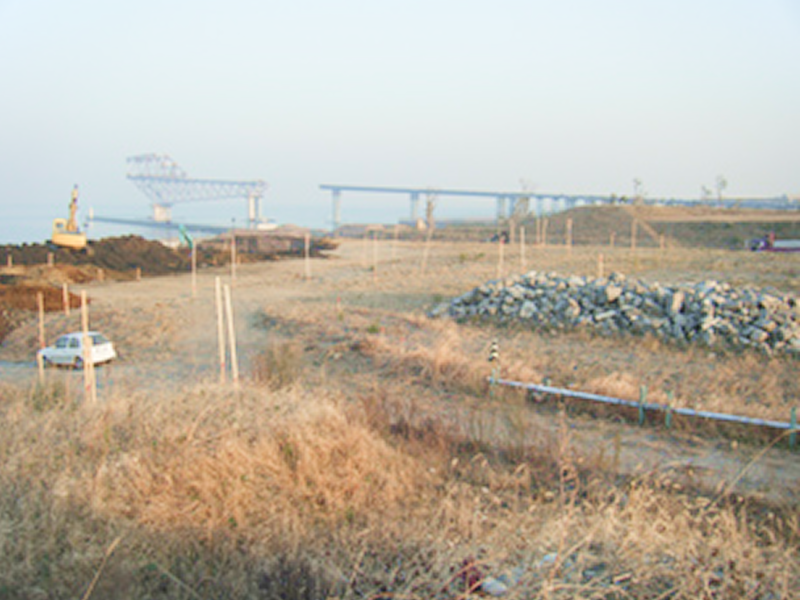 平成21年10月　平成21年度海の森公園整備工事（その2）（ニチノー・綜合・みどりＪＶ）01