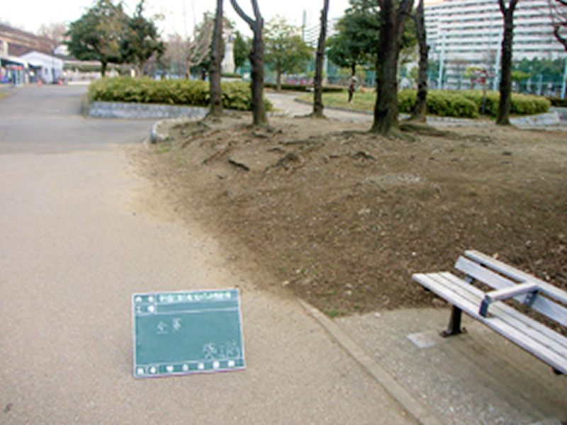 平成21年12月　東白鬚公園石積土留めその他補修工事01