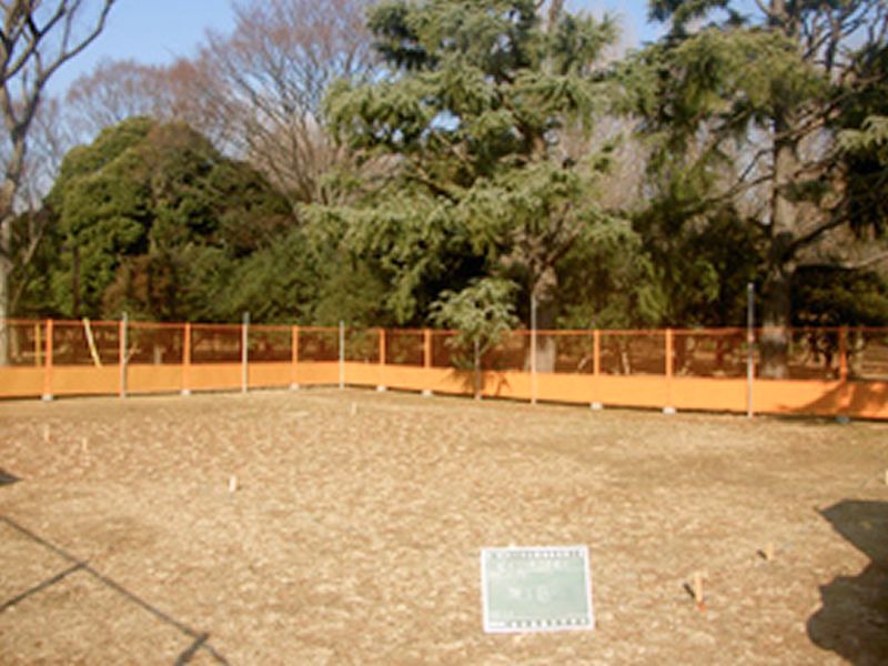 平成22年12月　代々木公園施設設置工事01
