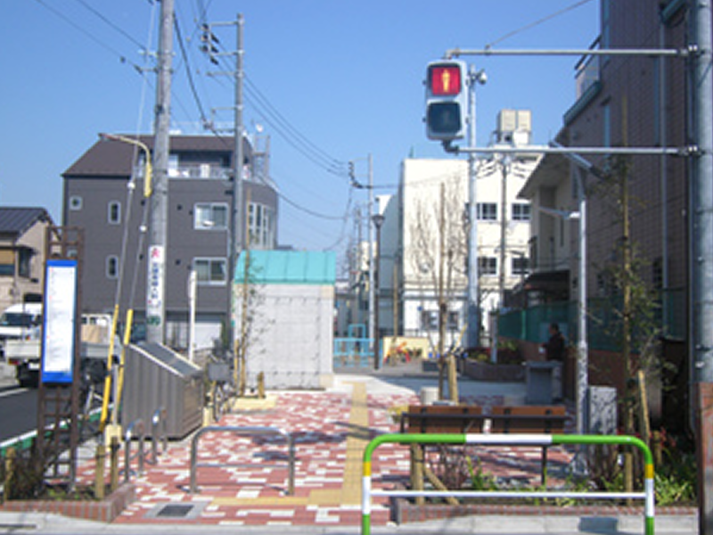 平成23年10月　三河島第二児童遊園再整備工事02